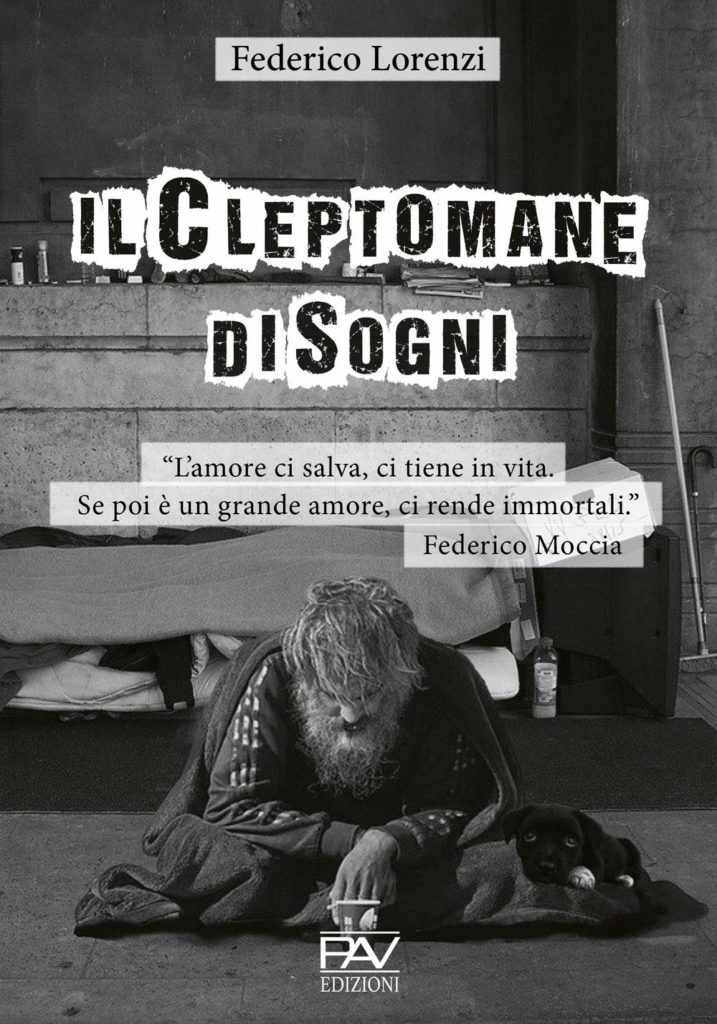 Book Cover: Il cleptomane di sogni di Federico Lorenzi - RECENSIONE