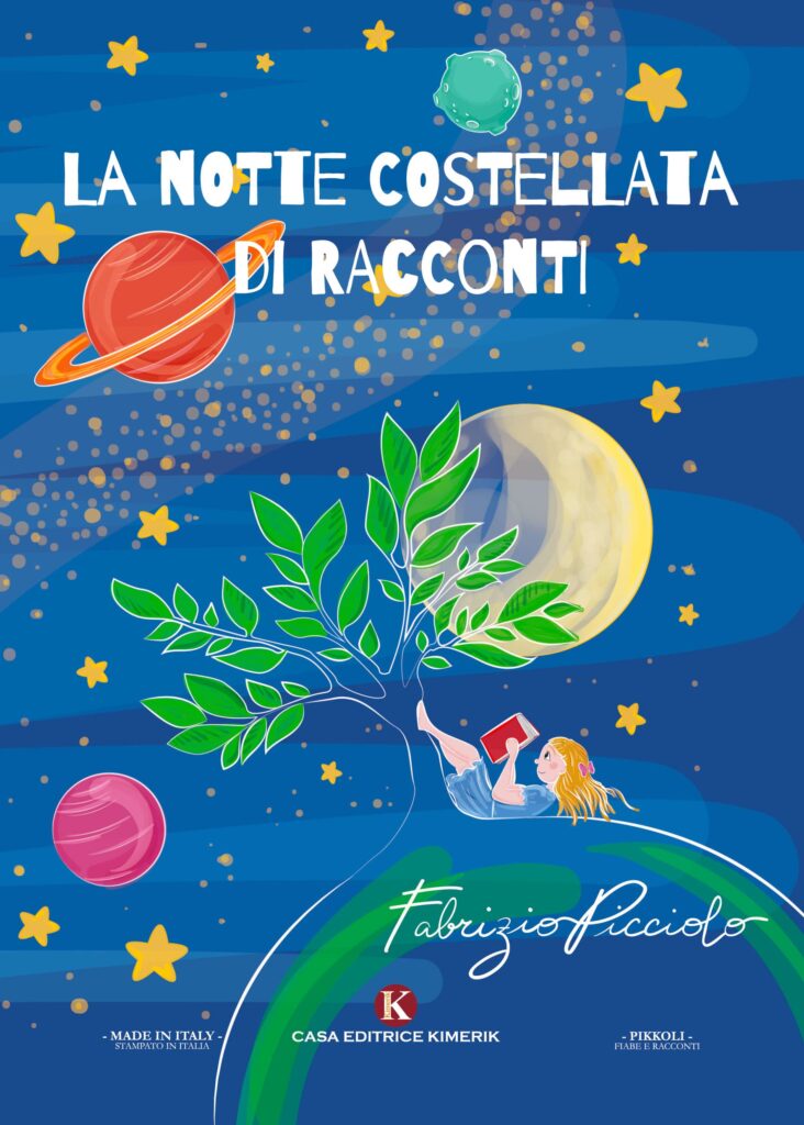 Book Cover: La notte costellata di racconti di Fabrizio Picciolo - SEGNALAZIONE