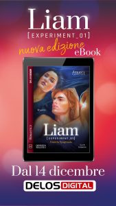 Book Cover: Liam: Experiment 01 di Daniela Spagnuolo - NEW EDITION REVEAL