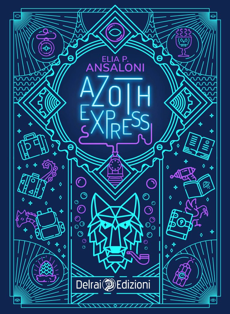 Book Cover: Azoth Express di Elia P. Ansaloni - SEGNALAZIONE