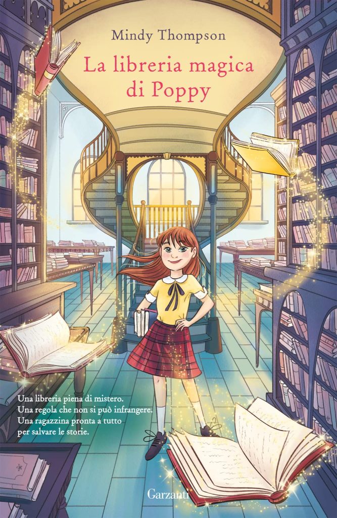 Book Cover: La libreria magica di Poppy di Mindy Thompson - RECENSIONE