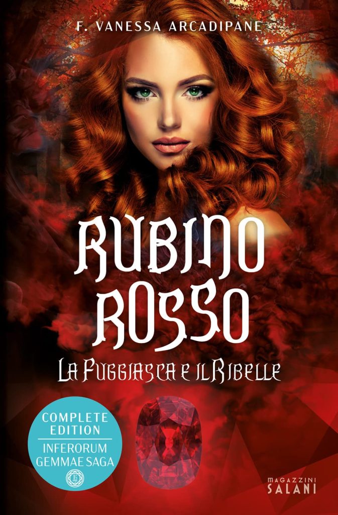 Book Cover: La fuggiasca e il ribelle. Rubino Rosso di Francesca Vanessa Arcadipane - RECENSIONE