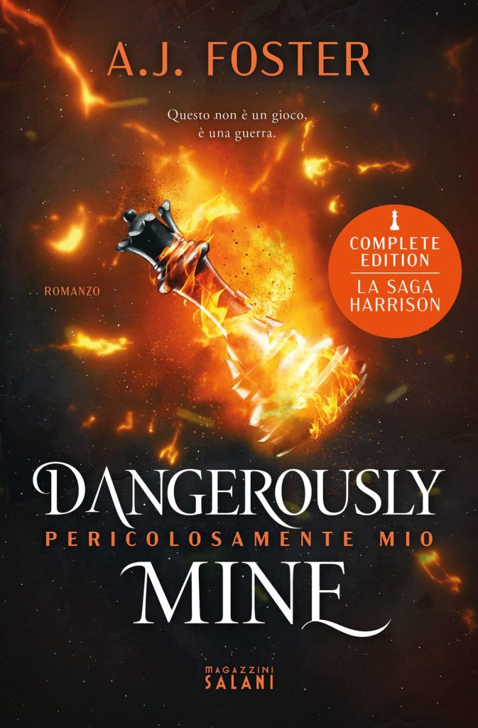 Book Cover: Dangerously Mine. Pericolosamente mio di A.J. Foster - RECENSIONE