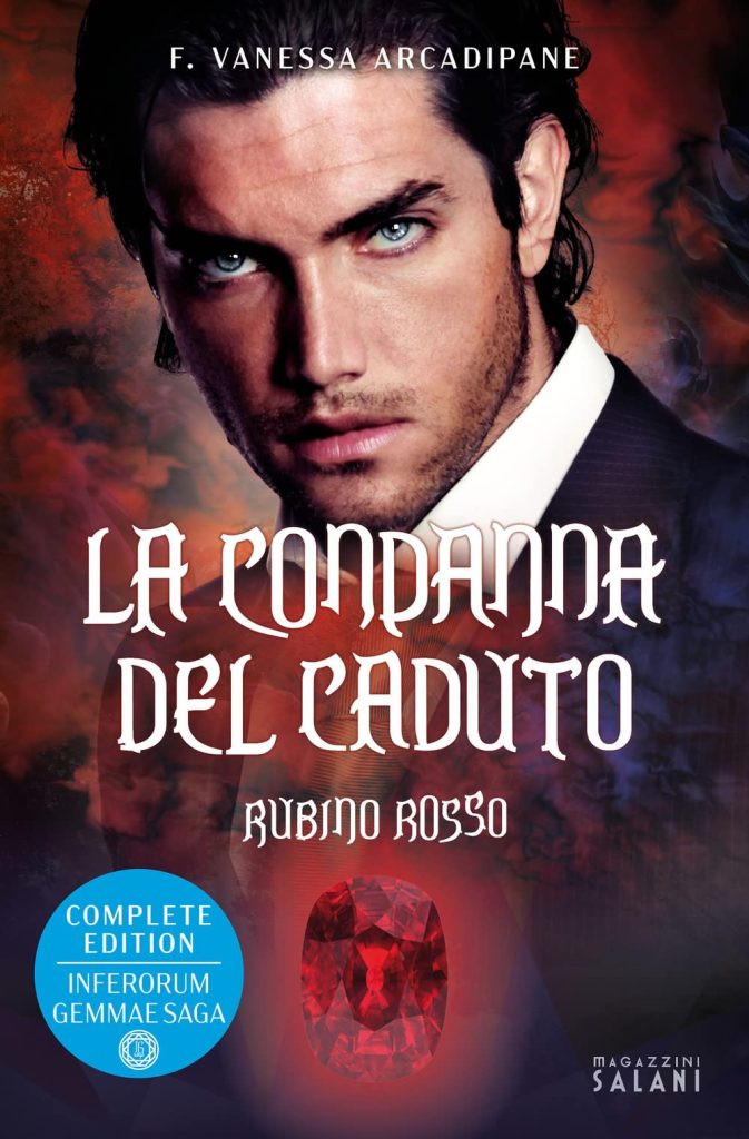 Book Cover: La condanna del caduto. Rubino Rosso di F. Vanessa Arcadipane - RECENSIONE